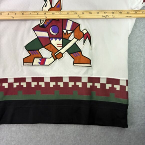 Vintage 90s Jeremy Roenick Phoenix Coyotes Starter NHL Jersey Men’s S/M Kachina - Picture 7 of 13
